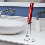 Maxbell Metal Egg Beater Stand Coffee Frother Holder for Restaurant Supplies