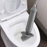 Maxbell Toilet Air Plunger Accessories for Household Toilet Sewer Dredging Plunger Grey