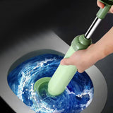 Maxbell Toilet Air Plunger Accessories for Household Toilet Sewer Dredging Plunger Green