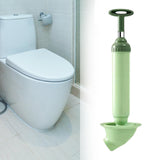 Maxbell Toilet Air Plunger Accessories for Household Toilet Sewer Dredging Plunger Green