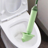 Maxbell Toilet Air Plunger Accessories for Household Toilet Sewer Dredging Plunger Green