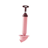 Maxbell Toilet Air Plunger Accessories for Household Toilet Sewer Dredging Plunger Pink