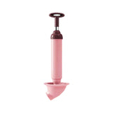Maxbell Toilet Air Plunger Accessories for Household Toilet Sewer Dredging Plunger Pink