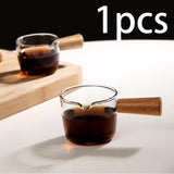 Maxbell Coffee pot Glass Mug Multi Functional Heat Resistant for Cafe Coffee