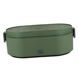 Maxbell Lunch Box Electric Heated Lunch Boxes Food Warmer for Office Travel Green