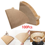 Maxbell 100 Pieces Coffee Filter Filters Replacements for Party Home Cafe