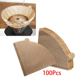 Maxbell 100 Pieces Coffee Filter Filters Replacements for Party Home Cafe