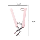 Maxbell 4 Pieces Hot Plate Gripper Set for Cooking Moving Hot Plate or Bowls Pot Pink
