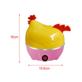 Maxbell Electric Egg Cooker with Automatic Shut Off Egg Boiler for Home Pink