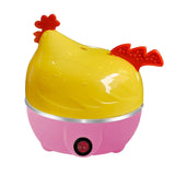 Maxbell Electric Egg Cooker with Automatic Shut Off Egg Boiler for Home Pink