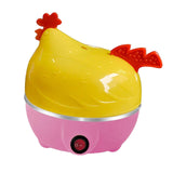 Maxbell Electric Egg Cooker with Automatic Shut Off Egg Boiler for Home Pink