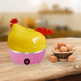 Maxbell Electric Egg Cooker with Automatic Shut Off Egg Boiler for Home Pink