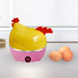 Maxbell Electric Egg Cooker with Automatic Shut Off Egg Boiler for Home Pink