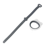 Maxbell Toilet Seat Lifter Cover Lid Handle Resusable for Travel Restaurant Grey White