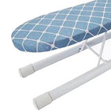 Maxbell Mini Ironing Board Non Slip with Folding Legs Ironing Table for Dorm Home Blue