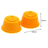 Maxbell 2 Pieces Coffee Filters Easy to Clean DIY Spoon Brush for Yellow