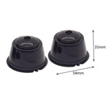 Maxbell 2 Pieces Coffee Filters Easy to Clean DIY Spoon Brush for Black