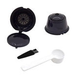 Maxbell 2 Pieces Coffee Filters Easy to Clean DIY Spoon Brush for Black