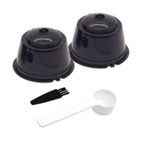 Maxbell 2 Pieces Coffee Filters Easy to Clean DIY Spoon Brush for Black