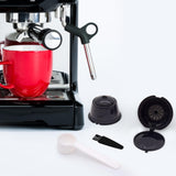 Maxbell 2 Pieces Coffee Filters Easy to Clean DIY Spoon Brush for Black