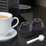Maxbell 2 Pieces Coffee Filters Easy to Clean DIY Spoon Brush for Black