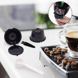 Maxbell 2 Pieces Coffee Filters Easy to Clean DIY Spoon Brush for Black
