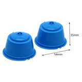 Maxbell 2 Pieces Coffee Filters Easy to Clean DIY Spoon Brush for Blue