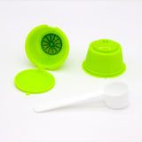 Maxbell 2 Pieces Coffee Filters Easy to Clean DIY Spoon Brush for Green