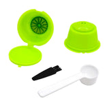 Maxbell 2 Pieces Coffee Filters Easy to Clean DIY Spoon Brush for Green
