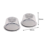 Maxbell 2 Pieces Coffee Filters Easy to Clean DIY Spoon Brush for Clear