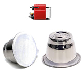 Maxbell Coffee Filters Refillable with Cleaning Brush Portable for Cafe Kitchen