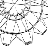 Maxbell Stainless Steel Foldable Coffee Dripper Filters Rack Professional Accessory Silver