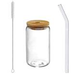 Maxbell Bubble Tea Cup Beer Glasses with Lid and Straw for Cocktail Whisky 350ml