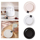 Maxbell Three Positiontouch Heated Mug Pad Coffee Accessories for Office Home Travel pink