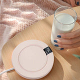 Maxbell Three Positiontouch Heated Mug Pad Coffee Accessories for Office Home Travel pink