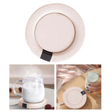 Maxbell Three Positiontouch Heated Mug Pad Coffee Accessories for Office Home Travel pink