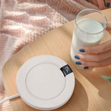 Maxbell Three Positiontouch Heated Mug Pad Coffee Accessories for Office Home Travel white