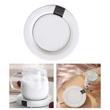 Maxbell Three Positiontouch Heated Mug Pad Coffee Accessories for Office Home Travel white