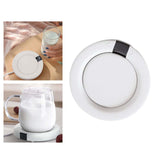 Maxbell Three Positiontouch Heated Mug Pad Coffee Accessories for Office Home Travel white