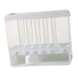 Maxbell Sealed Dry Food Dispenser with Measuring Cup for Cupboard Countertop  White