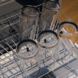 Maxbell 8x Storage Rack Bracket for Beverages Bottle Drying and Cleaning Kitchen