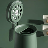 Maxbell Storage Jar Container Glass with Lid Airtight for Household Kitchen Tool Green