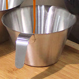 Maxbell 100ml/3oz Small Espresso Cup Stainless Steel Bar Drink Mugs for Restaurant
