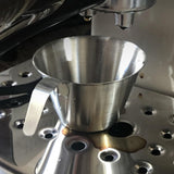 Maxbell 100ml/3oz Small Espresso Cup Stainless Steel Bar Drink Mugs for Restaurant