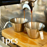 Maxbell 100ml/3oz Small Espresso Cup Stainless Steel Bar Drink Mugs for Restaurant