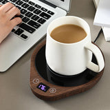 Maxbell Tea Coffee Heater Plug Warmer Mat Gift for Home Office Espresso