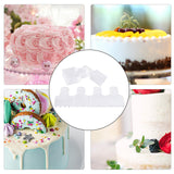 Maxbell 20x Acrylic Cake Scraper Supplies Icing Edge for Birthday Fondant