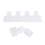 Maxbell 20x Acrylic Cake Scraper Supplies Icing Edge for Birthday Fondant