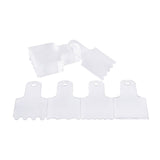 Maxbell 20x Acrylic Cake Scraper Supplies Icing Edge for Birthday Fondant
