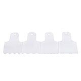 Maxbell 20x Acrylic Cake Scraper Supplies Icing Edge for Birthday Fondant